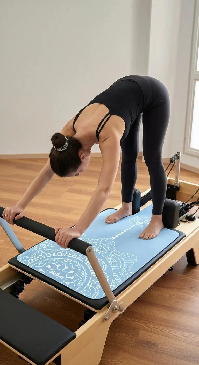 Pilates Reformer Mat Covers that Boost Hygiene Grip and Comfort - Atellya