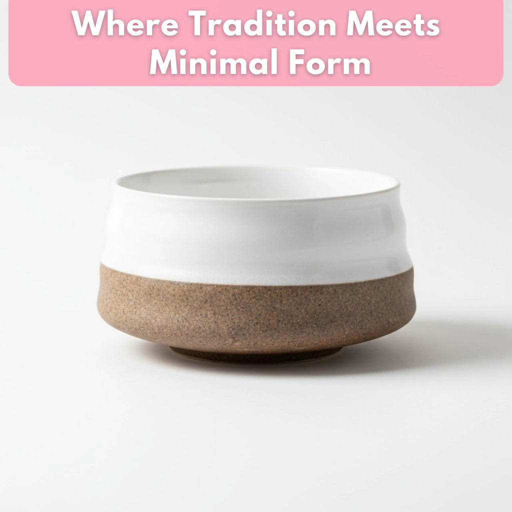 Atellya White Melbourne Matcha Set – Bowl, Whisk, Scoop & Stand Set 280ml Atellya