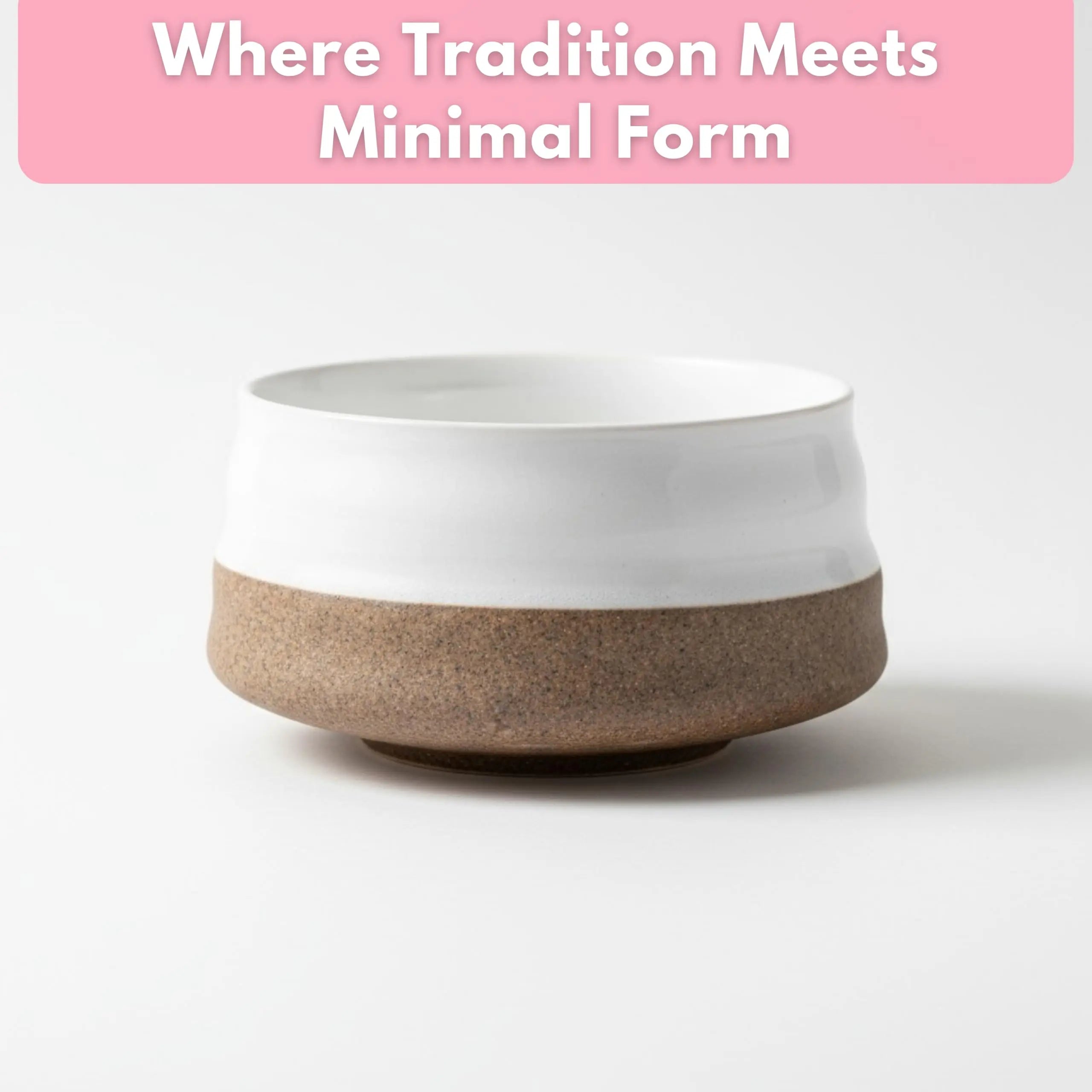 Atellya White Melbourne Matcha Set – Bowl, Whisk, Scoop & Stand Set 280ml Atellya