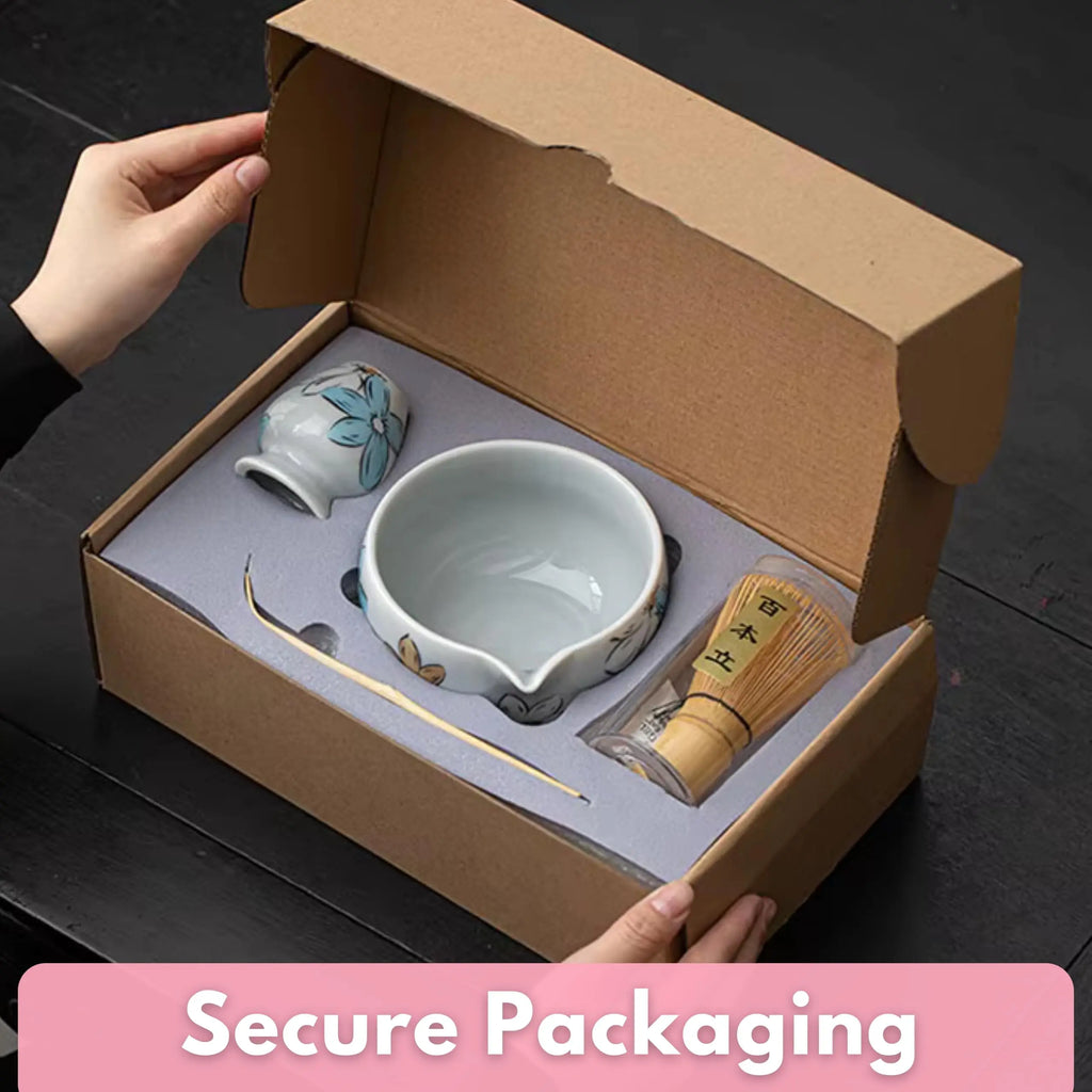 Atellya Flower Brisbane Matcha Set – Bowl, Whisk, Scoop & Stand Set 280ml Atellya