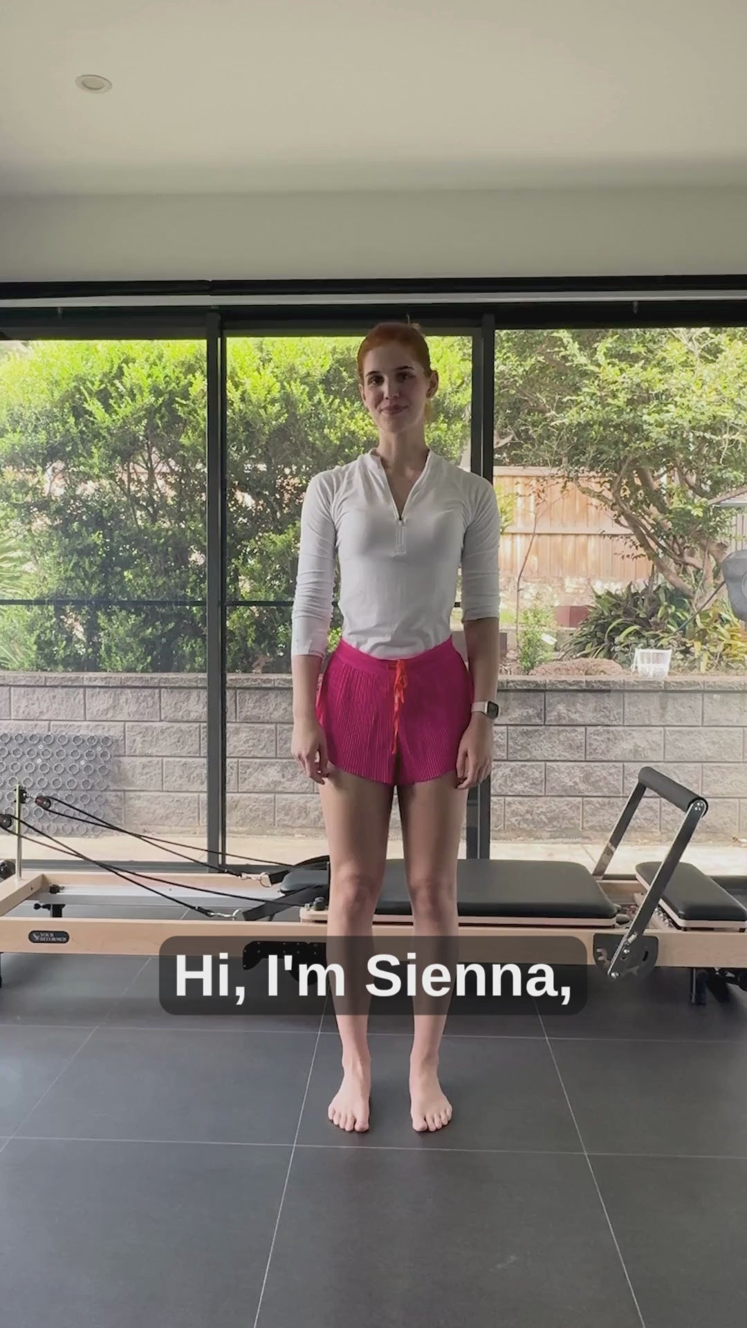 Atellya Florida S Green Pilates Reformer Mat Set – Non-Slip Pilates Mat + Grip Socks with Carry Bag